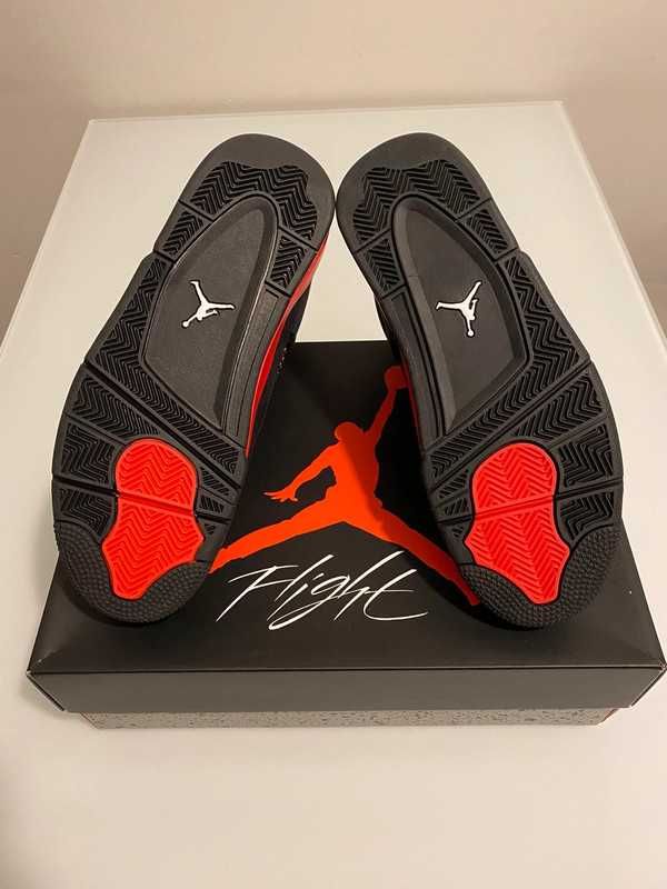 Jordan 4 Retro Red Thunder R.43