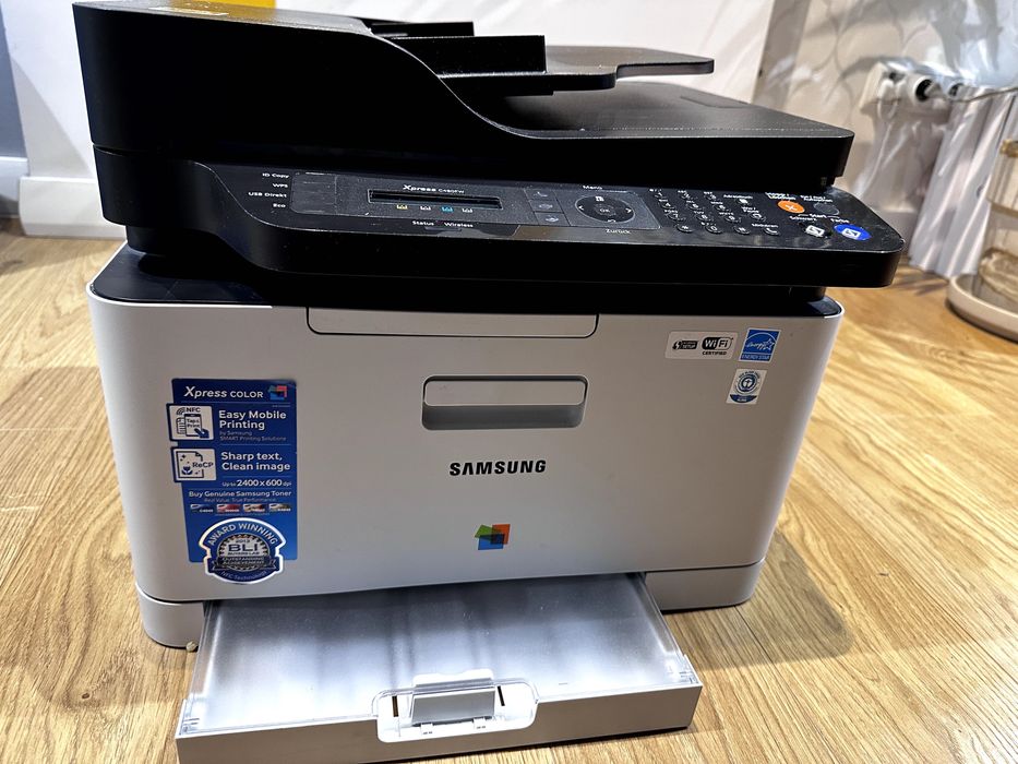 Drukarka laser kolor, skaner, ksero Samsung Xpress + nowe tonery