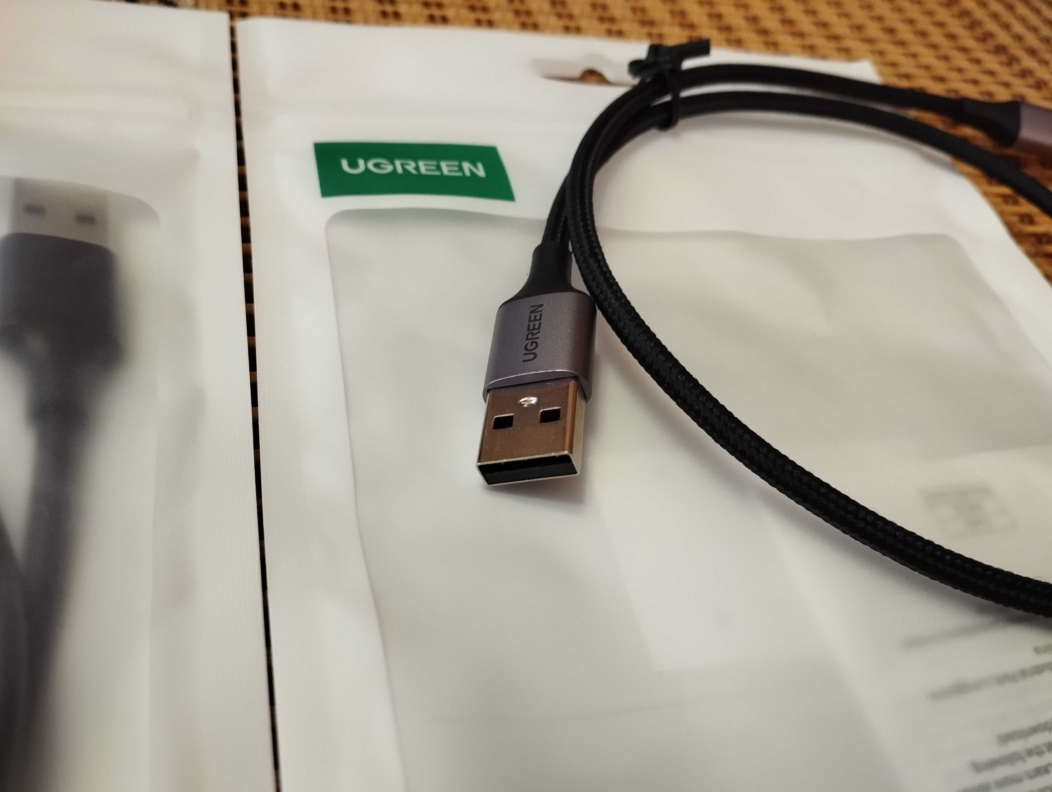 Ugreen оригинал кабель USB-A на USB type-C - 3 ампера 0.5 метра