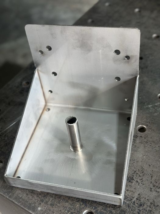 Podstawka pod lizawkę solną stal nierdzewna inox