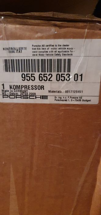 Porsche,  Audi. Оригинальный копрессор