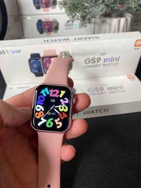 Смарт годинники Gs 9 mini В Металевому корпусі на тонке зап'ястя