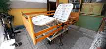 Cama articulada elétrica e elevatória hospitalar