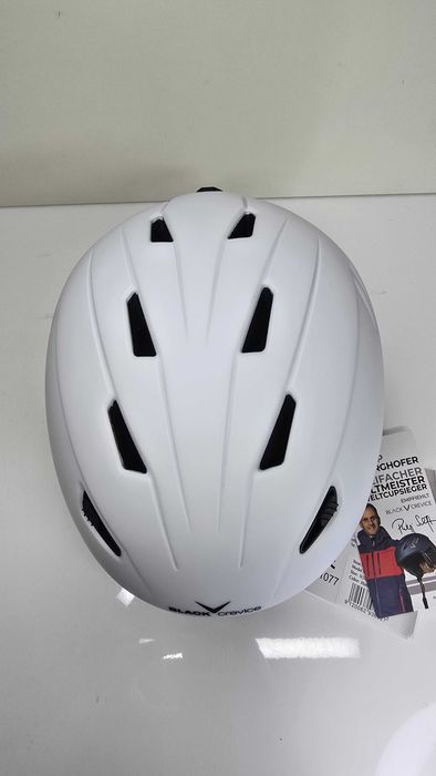KASK narciarski BLACK CREVICE KITZBUHEL rozmiar S 55-56cm Matt White