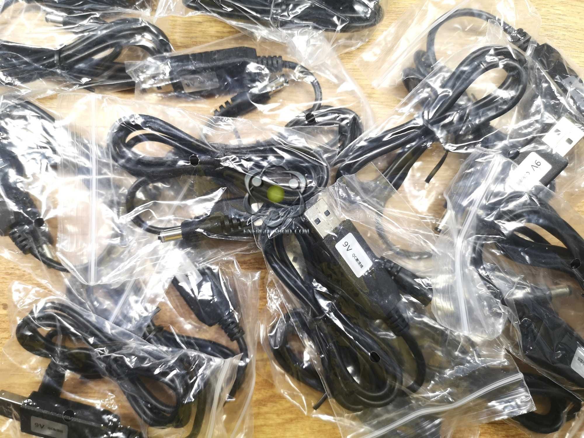 9V USB Кабель триггер QC выдает 9В от устройств с быстрой зарядкой