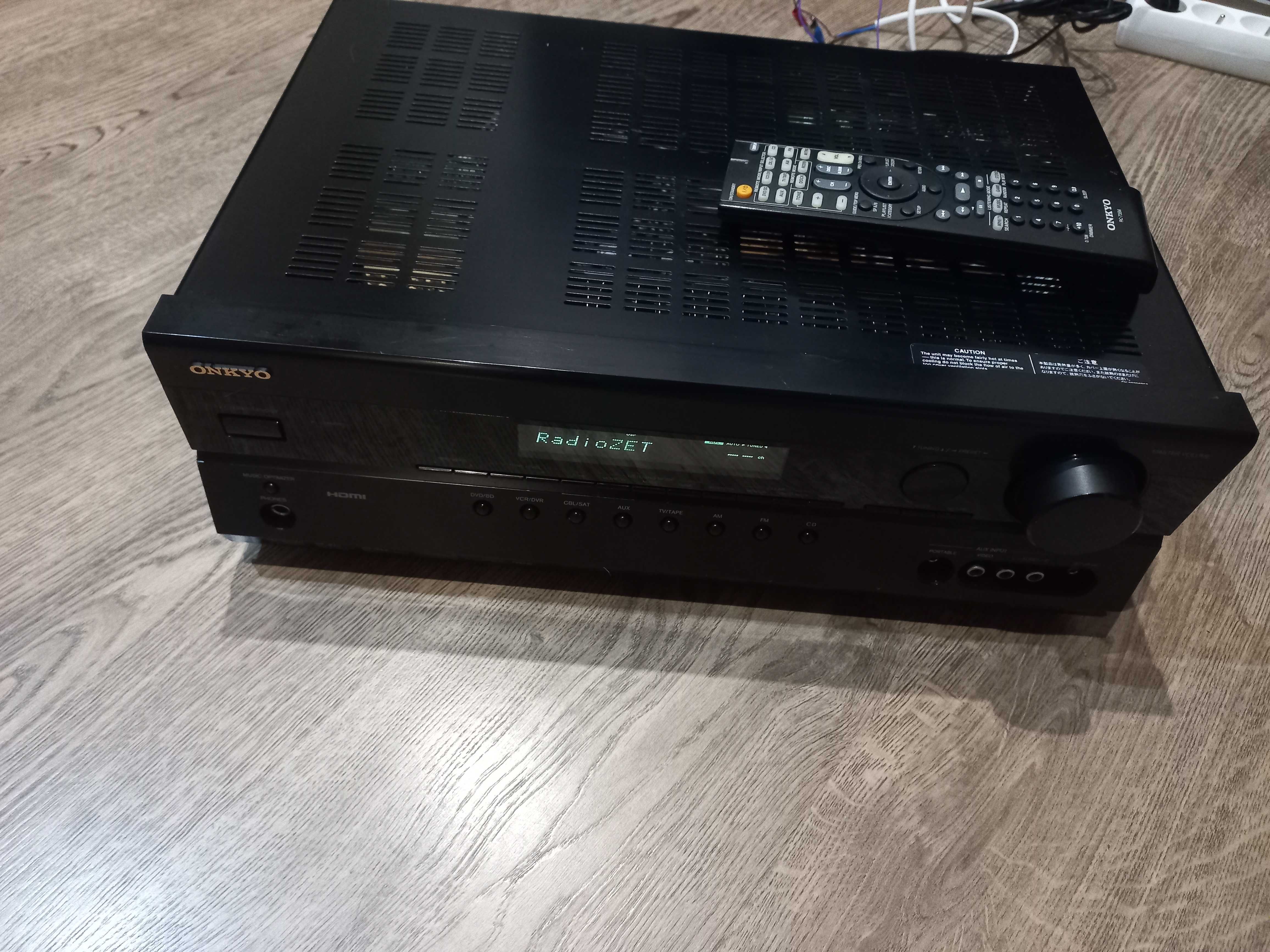 ONKYO TX-SR307 - uszkodzone-brak dźwięku