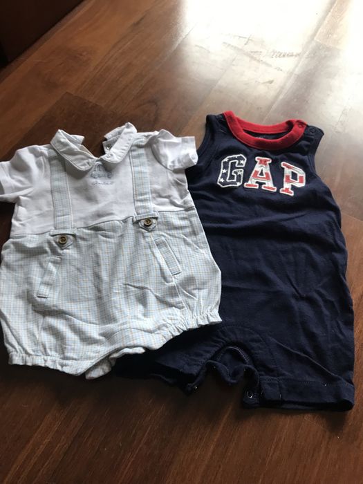 5 Babygrow verão 0-3meses