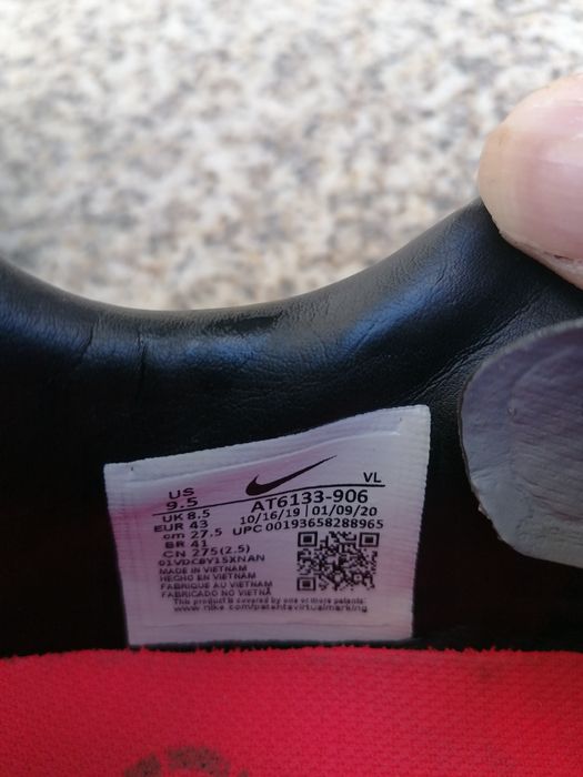 Chuteiras usadas Nike