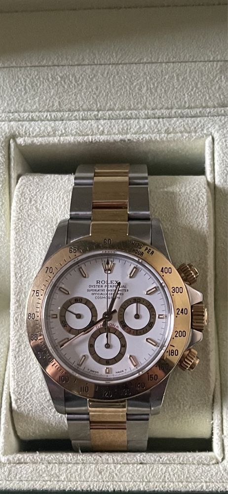 Rolex Daytona Steel Yellow Gold Zenith 16523