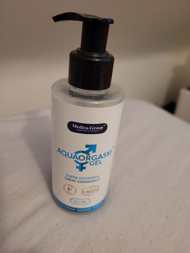 Aquaorgasm gel raz użyty