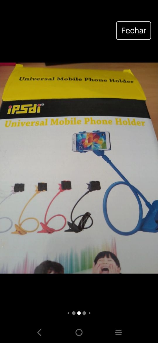 Suporte telemóvel