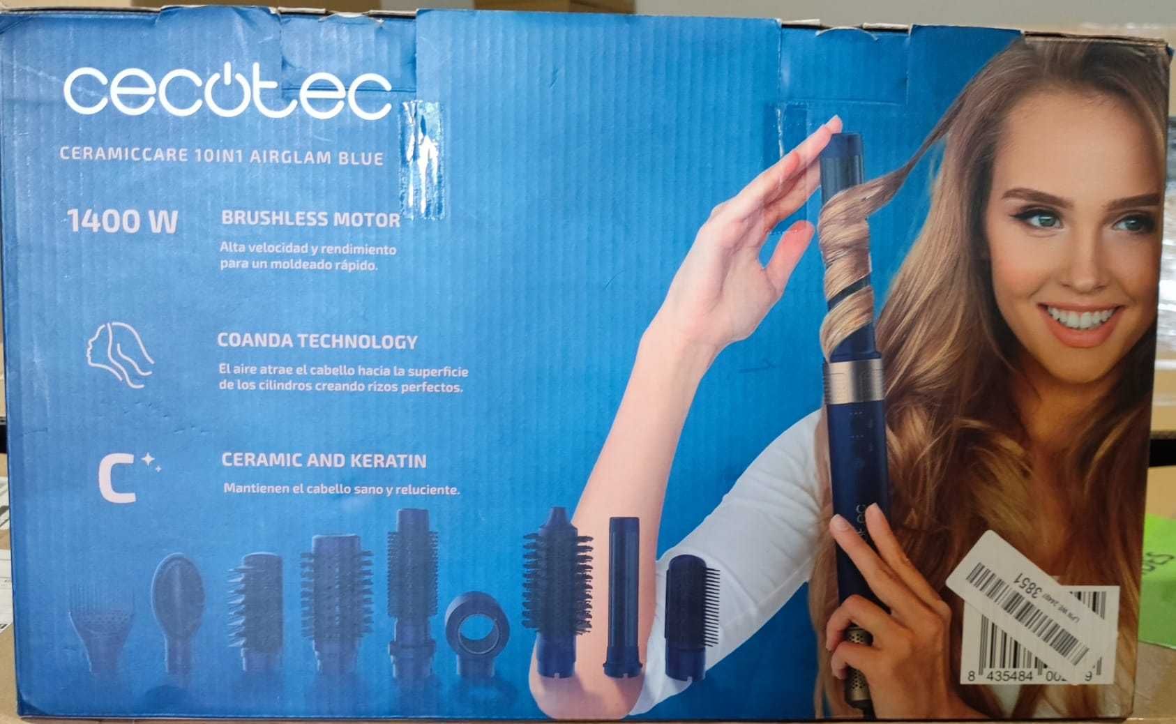 Suszarka do włosów Cecotec Bamba CeramicCare 10in1 AirGlam