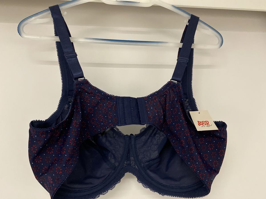 Biustonosz bonprix granatowy nowy