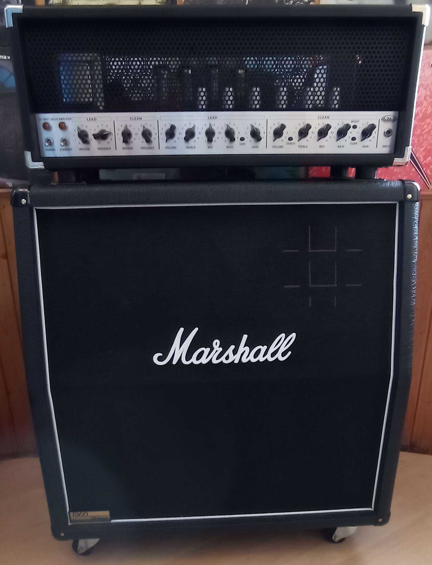 Bugera 6262 Infinium + Marshall 1960 AV