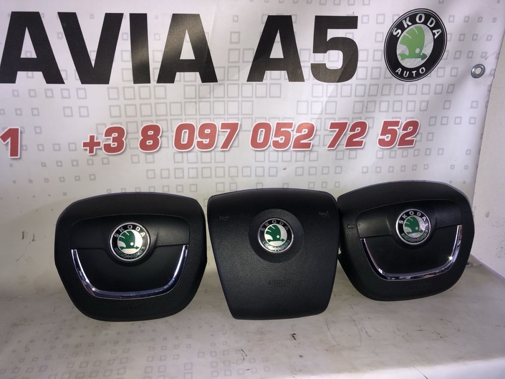 аірбег безпека skoda octavia a5, fabia mk2, roomster yeti розборка