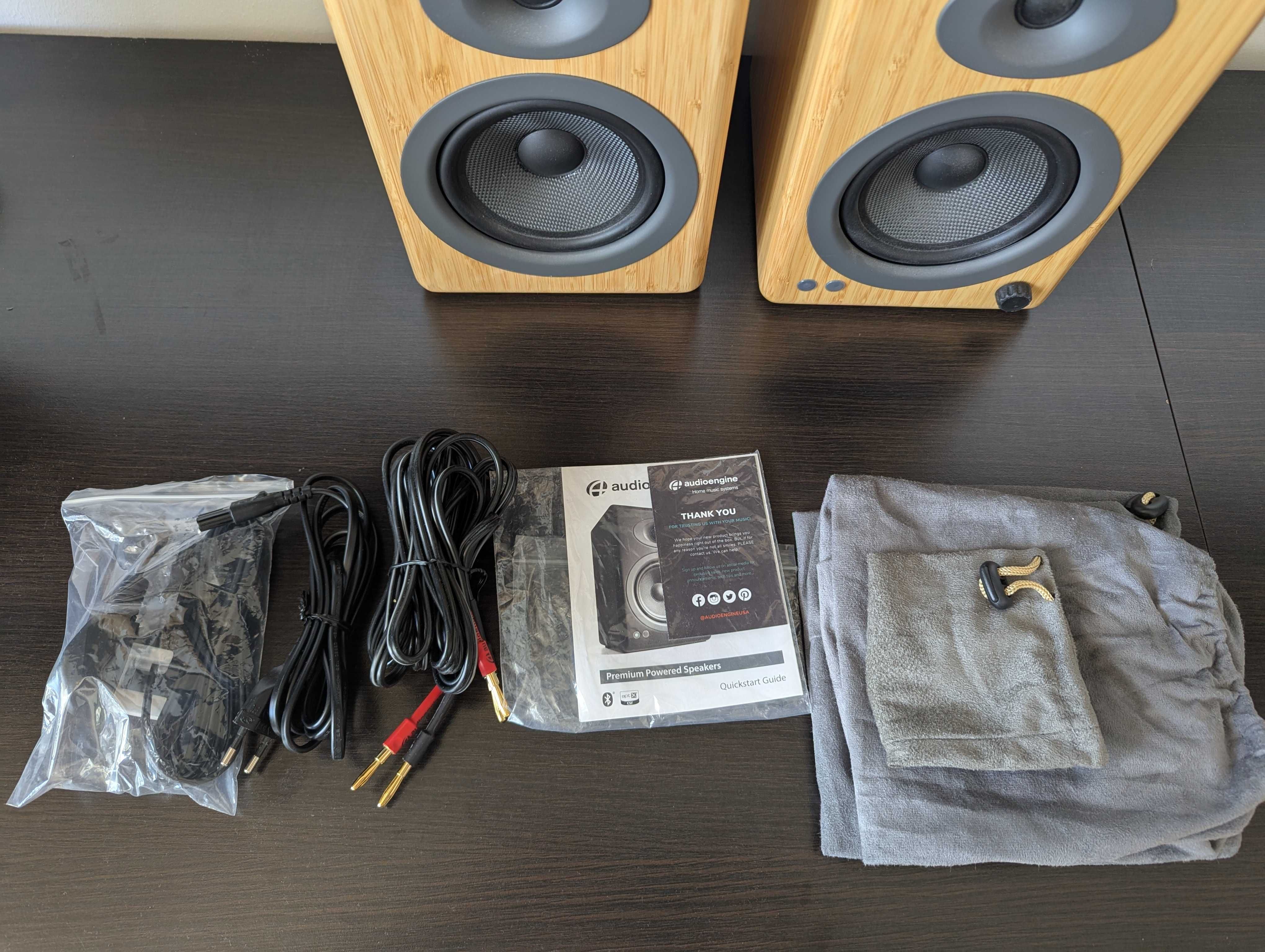 AudioEngine A5+ wireless (bluetooth) Bamboo