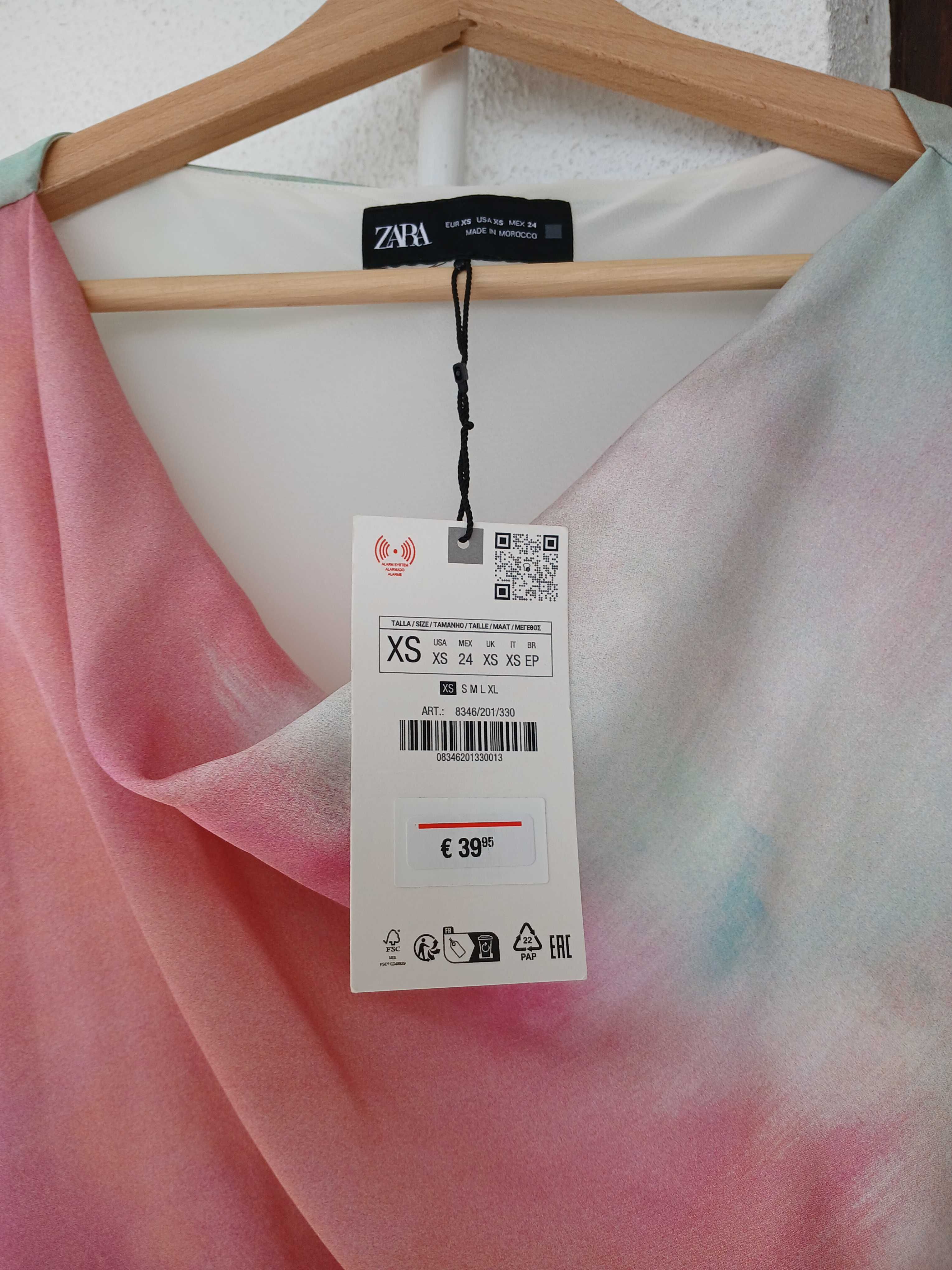 Vestido cerimónia Zara XS