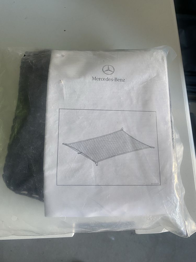 Nowa oryginalna siatka do bagażnika Mercedes-Benz