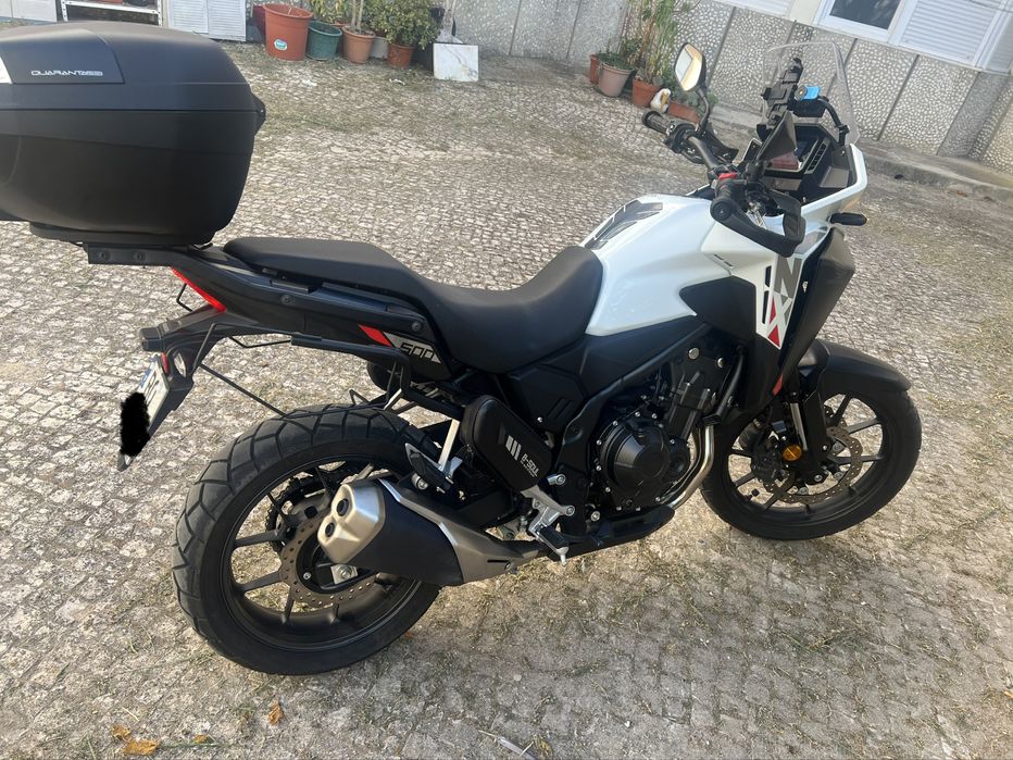 Honda NX 500 poucos kms com Extras (Não tenho tempo para andar)