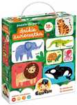 Puzzle Czuczu do pary. Dzikie zwierzątka. Bright Junior Media