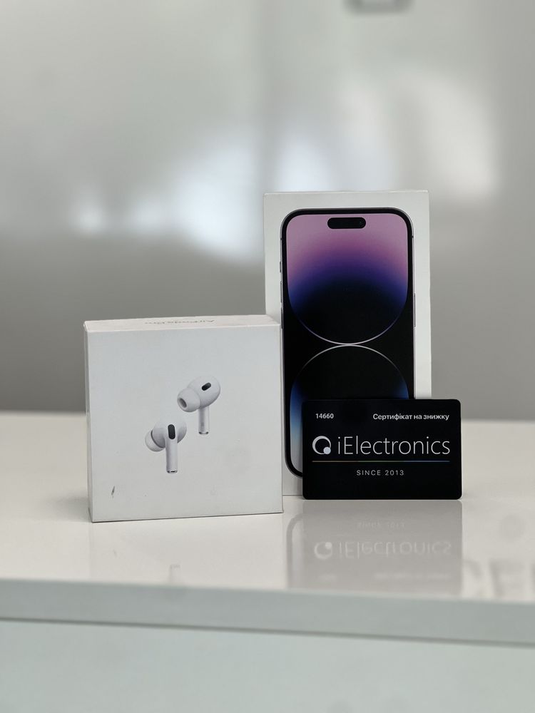 NEW iPhone 14 Pro 256 | 512 GB + AirPods у подарунок