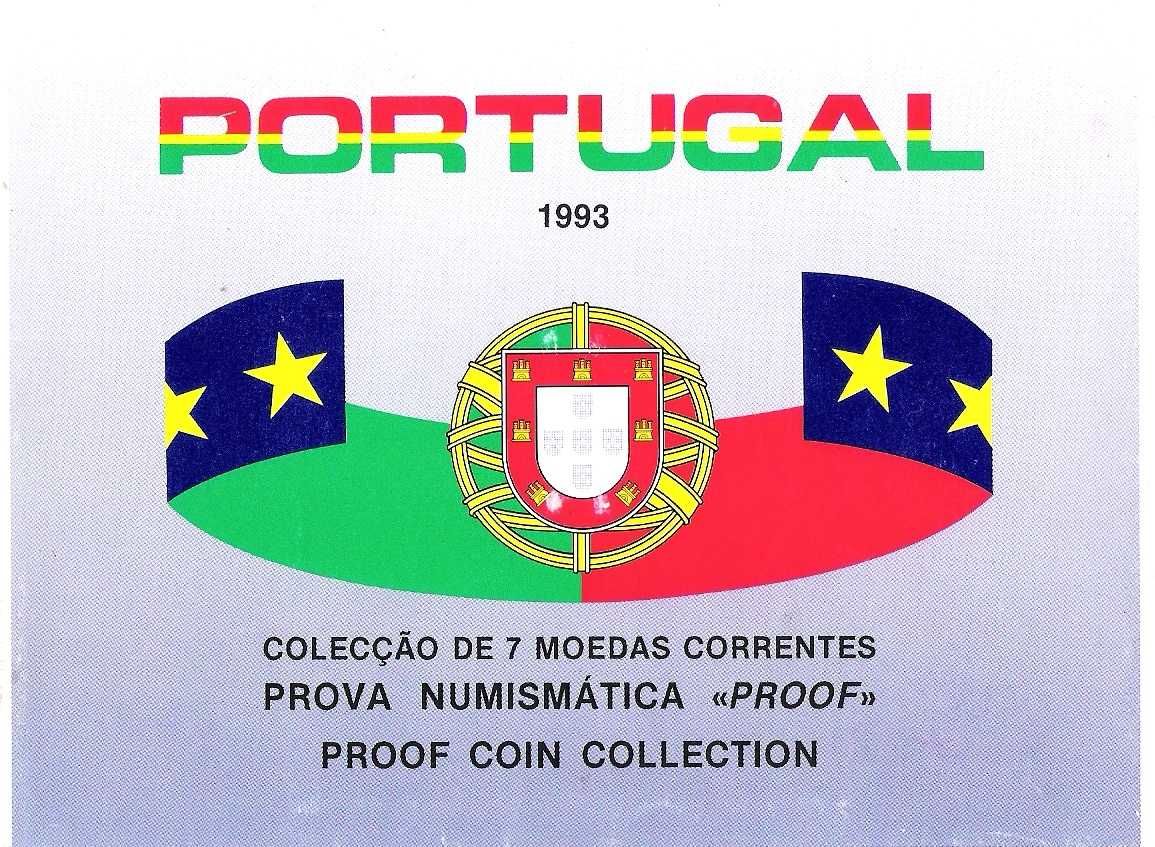 Escudos Carteira Proof 1993