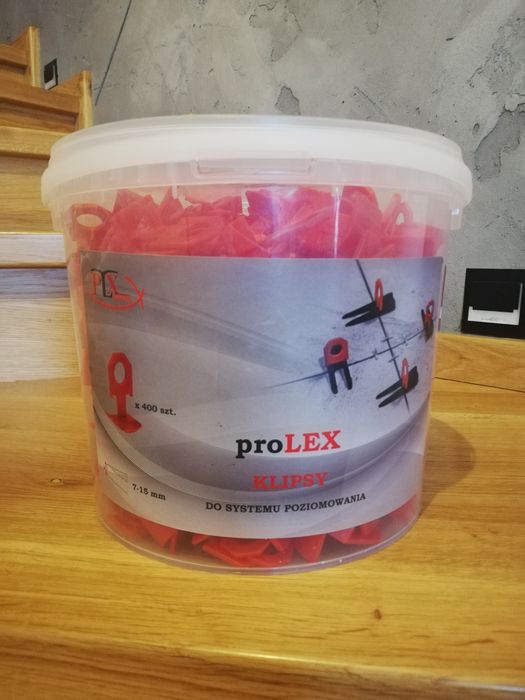 Klipsy prolex do systemu poziomowania 7-15mm