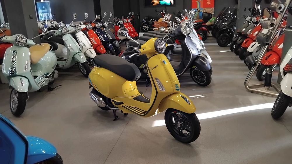 Vespa Primavera PRIMAVERA 125 Giallo ! Salon Scooteria ! OD RĘKI !