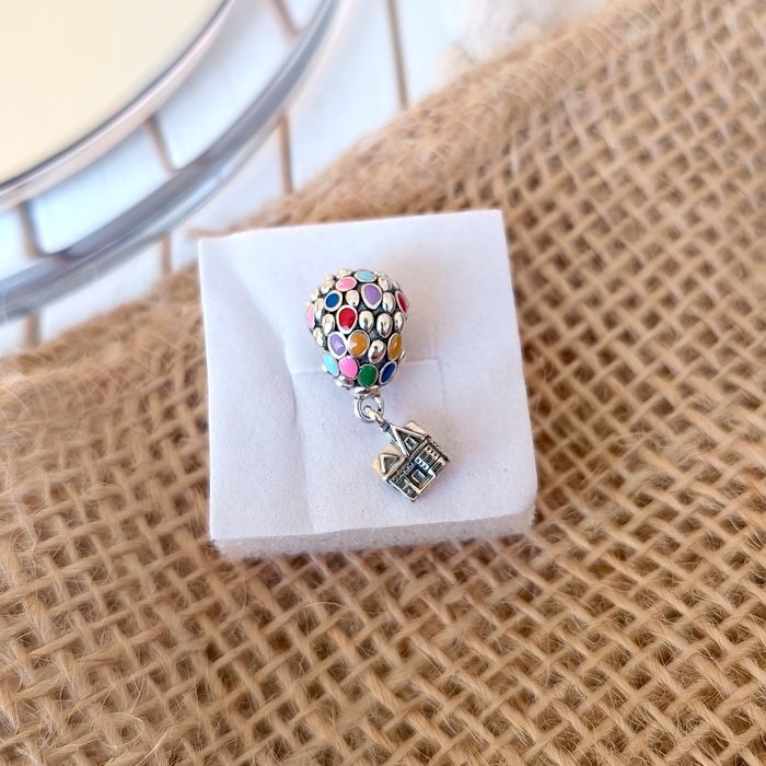 Charms do bransoletki Pandora srebro S 925 Disney dom z balonami