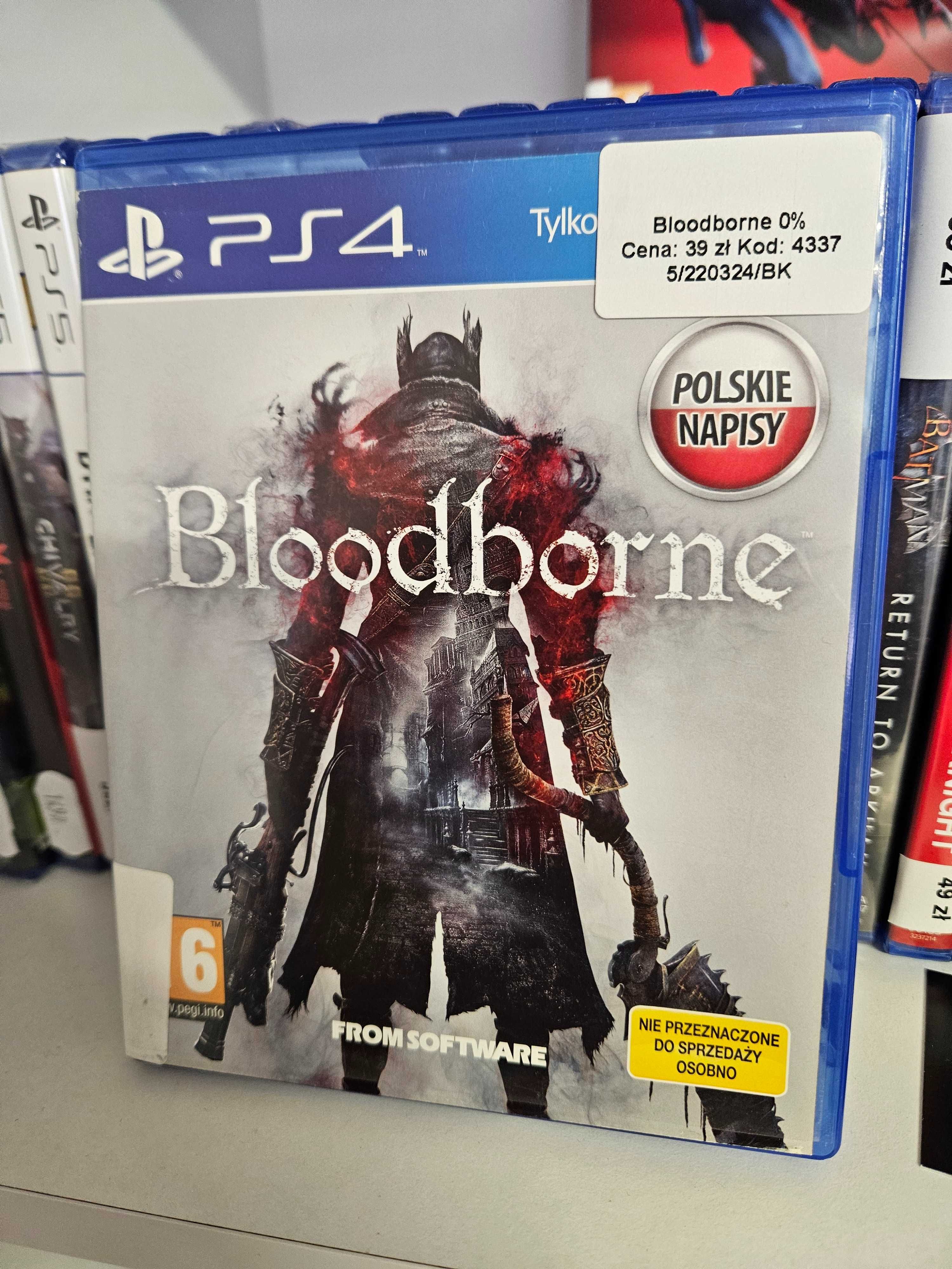 Gra Bloodborne PS4 As Game & GSM 4337
