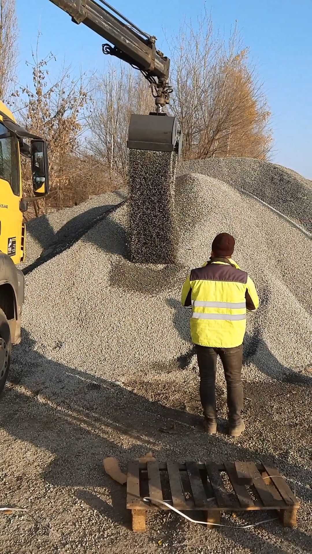 Łyżka czerpak do materiałów sypkich