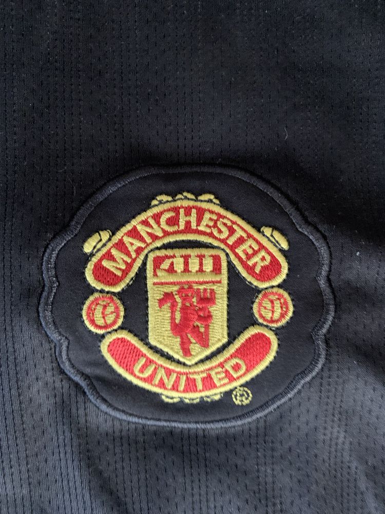 Camisa Manchester United 2007/08 Nike Retrô - Preta