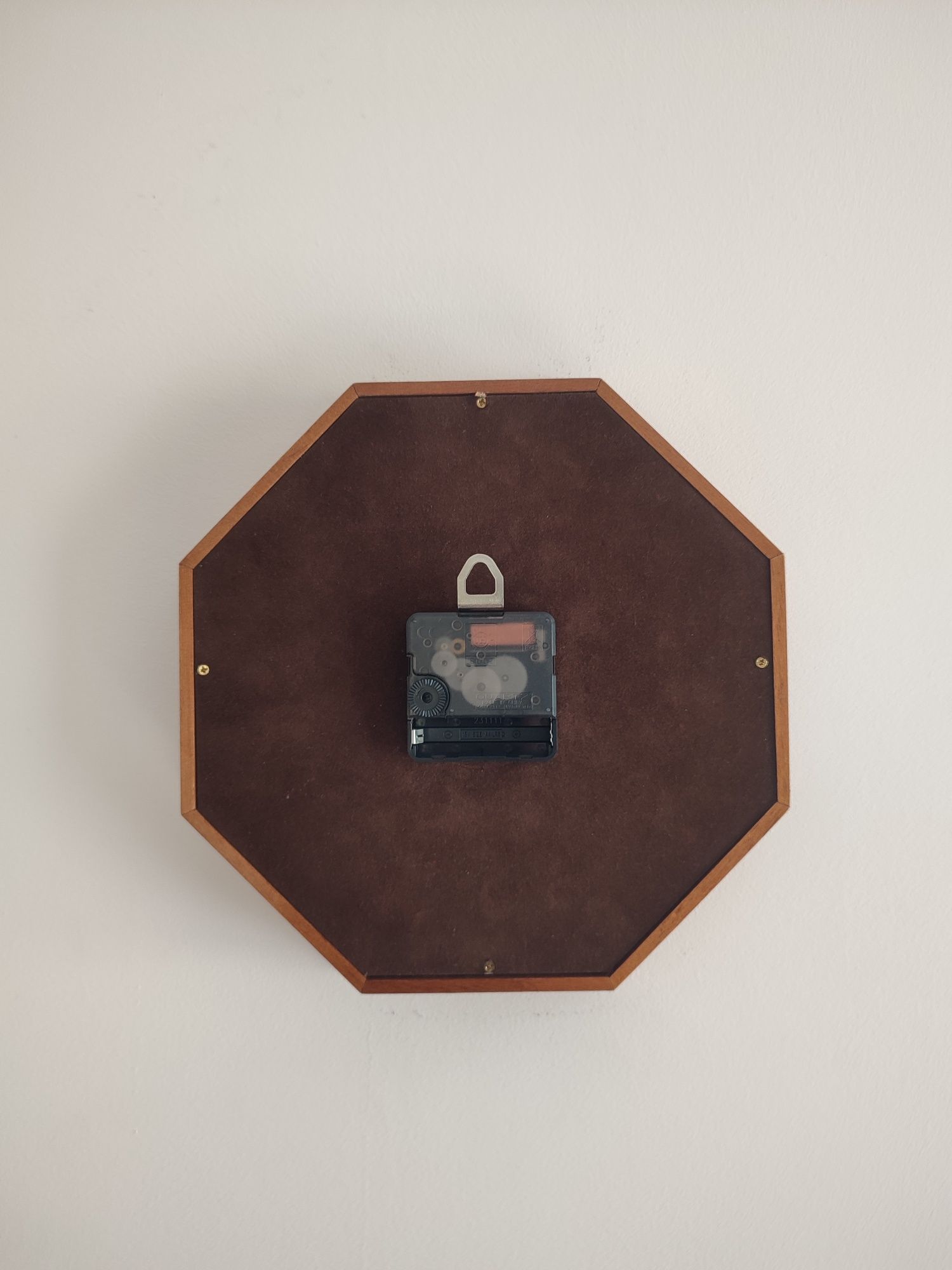 Zegar ścienny drewniany retro vintage 24,5cm