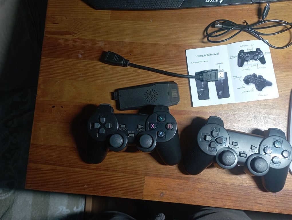 2.4g wireless controller gamepad ігрова ретро приставка 10500 ігор