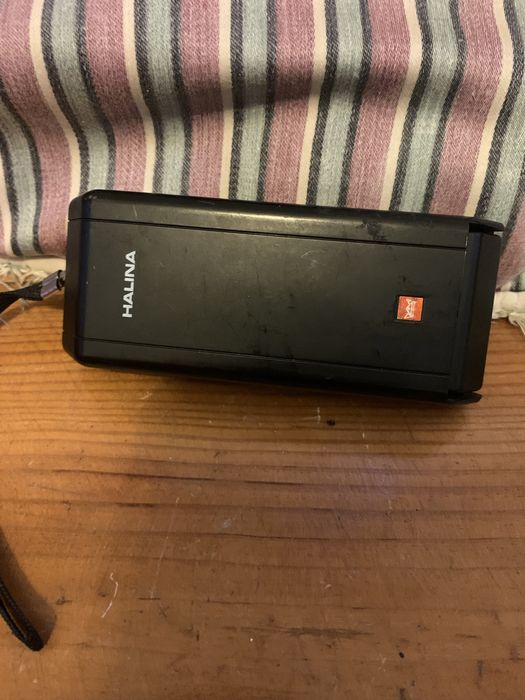 Halina maquina sub miniatura filme 110 vintage sem flash