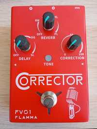 Pedal Voz e Guitarra Flamma FV 01 voice corrector