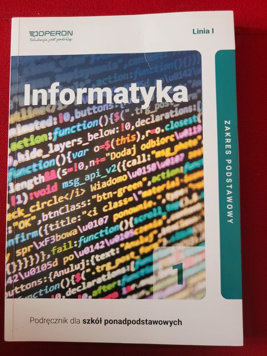 Informatyka klasa 1 zakres podstawowy operon