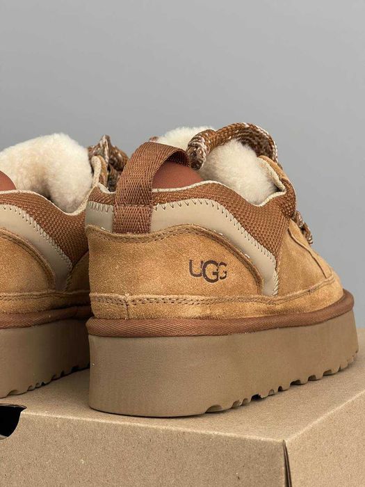 Жіночі черевики UGG Lowmel Sneaker Platform Chestnut 36-41 Топ