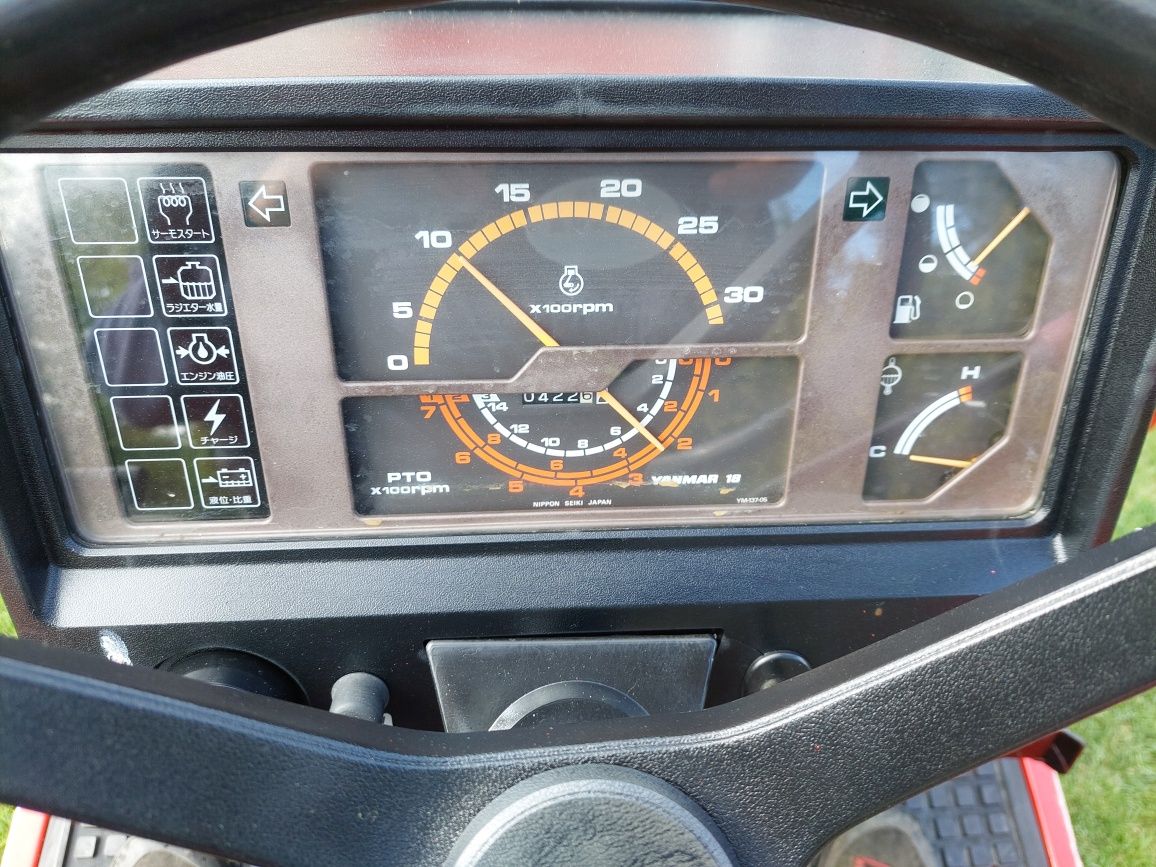 Traktorek Yanmar FX18 18KM  4x4 Oryginał 422mth Jak Nowy Faktura