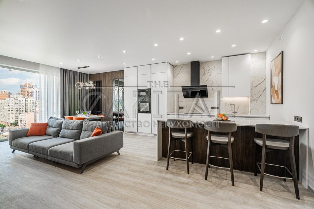 Оренда 3-кімнатна кв з дизайнерським ремонтом в Atlantic Residences