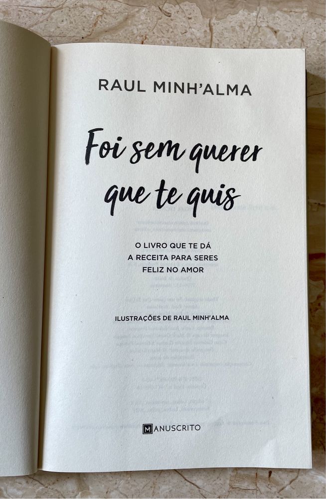 Livro: "Foi sem querer que te quis"