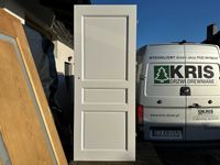 Drzwi drewniane OD RĘKI białe 88 x 209 cm DOSTAWA CAŁY KRAJ