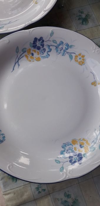 Talerze obiadowe płaskie