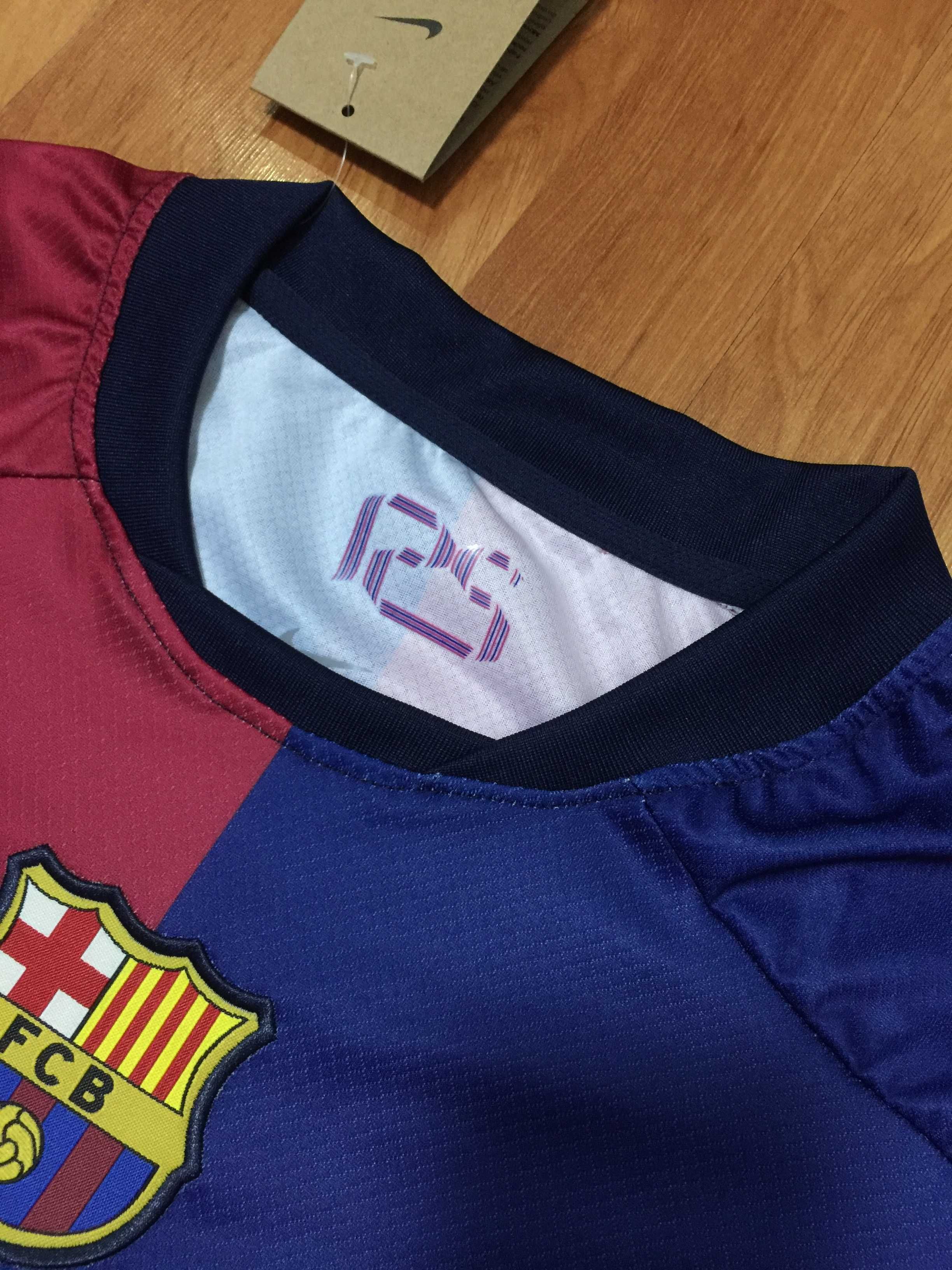 Nowe！Nike Koszulka FC Barcelona 24/25 domowa #9 Lewandowski R.S-XXXL