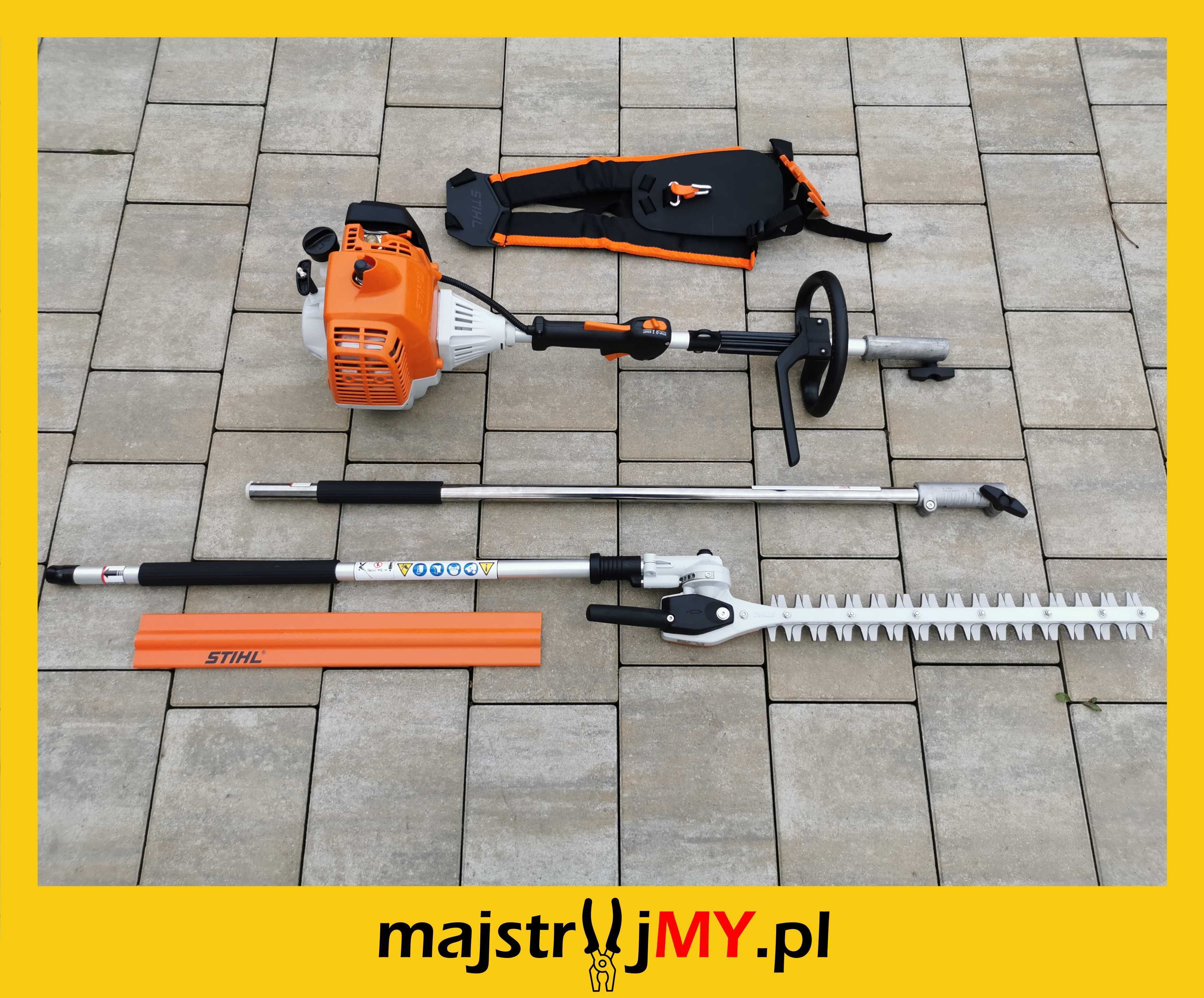 Nożyce do żywopłotu 145° Stihl 2,1KM na wysięgniku do 4m wynajem dowóz