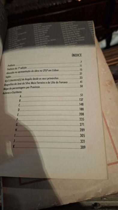 Autores e Escritores de Angola 1642-18 África