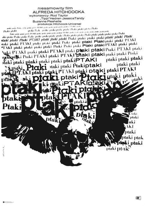 Plakat filmowy Ptaki Bronisław Zelek