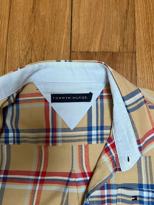 Camisa xadrez Tommy Hilfiger,  tamanho XXL