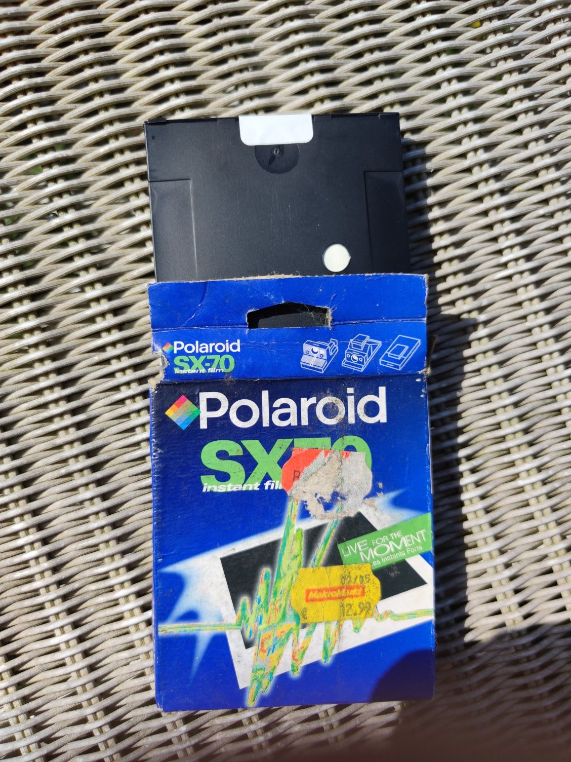 Polaroid sx70 film/klisza oryginał