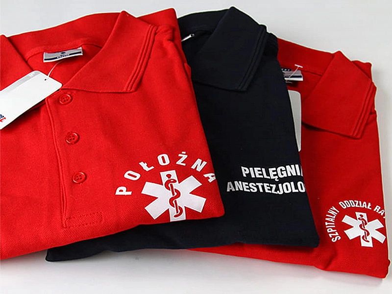 Koszulka Polo męska z DOWOLNYM NADRUKIEM